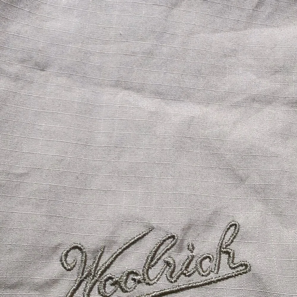 WOOLRICH Size L Men's Hunting Shooting Shirt Insulated Pads  Khaki Sportsman - Picture 10 of 13